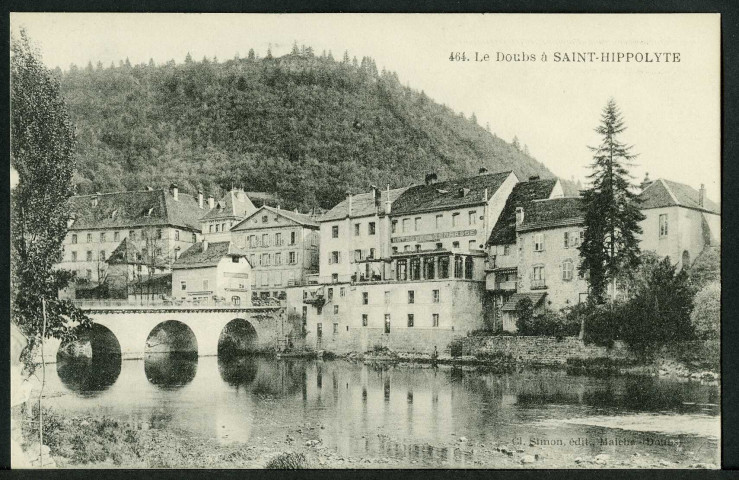 Le Doubs à Saint-Hippolyte