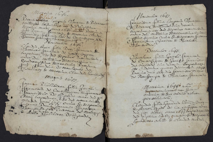 B 1643-1691