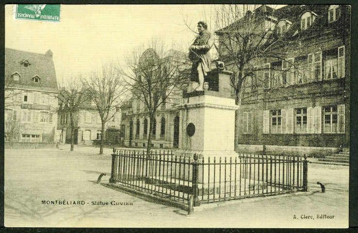 Statue Cuvier
