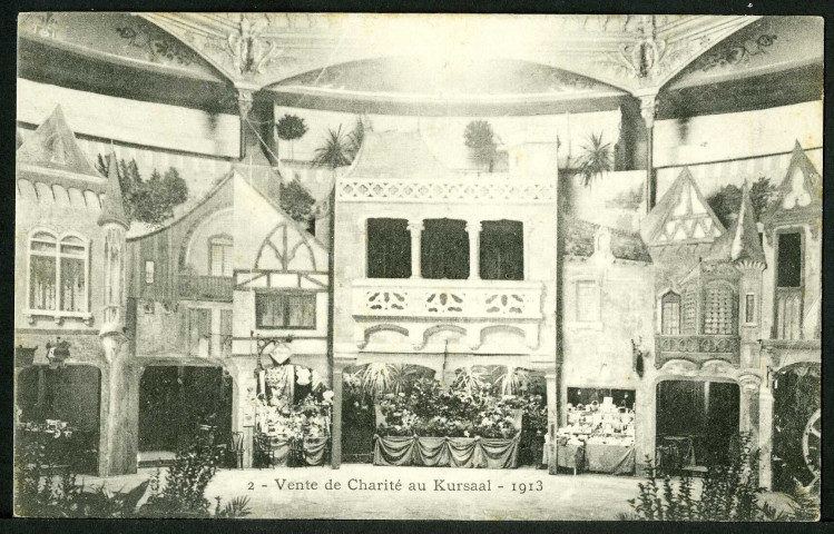 Vente de charité au kursaal