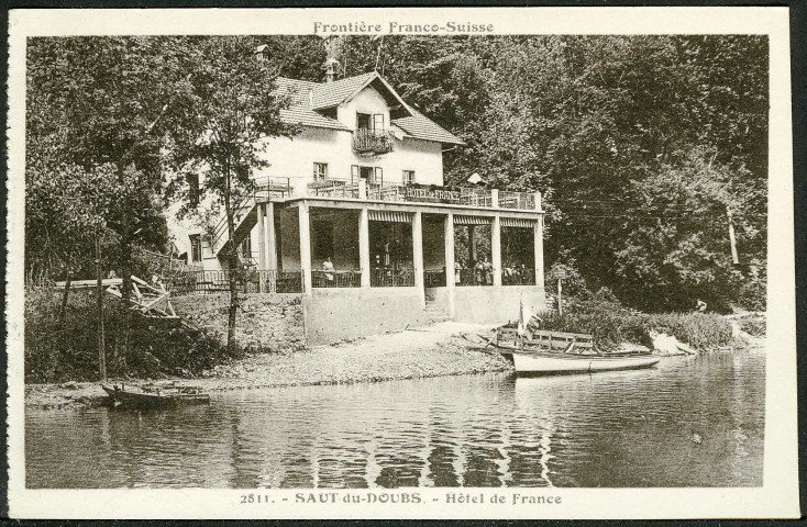 Saut du Doubs, "hôtel de France"