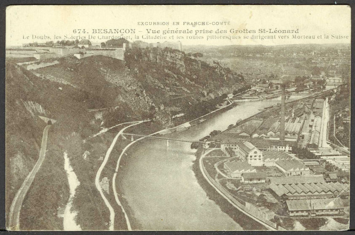 Le Doubs, les soieries de Chardonnet