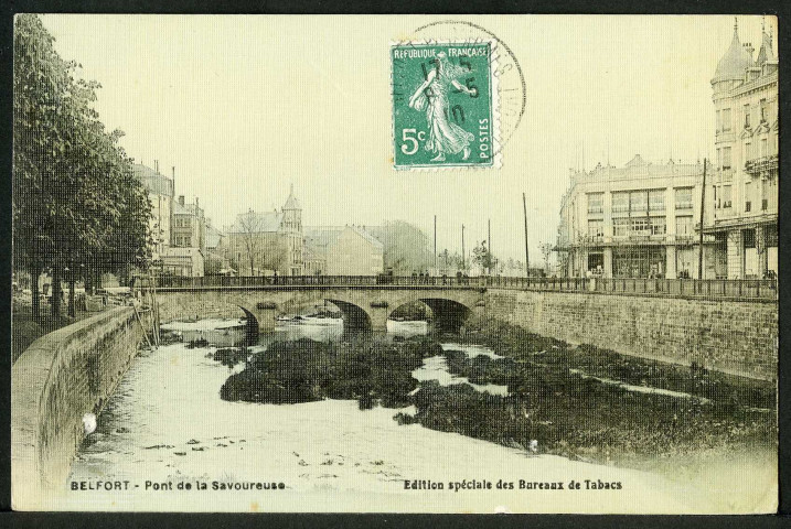 Pont sur la Savoureuse