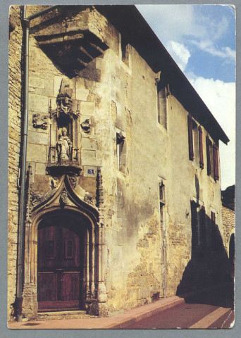 Portail de la maison Balthazar Gérard (XVe siècle)