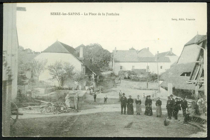 La place de la fontaine