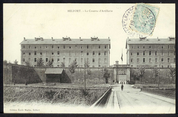 La caserne d'artillerie
