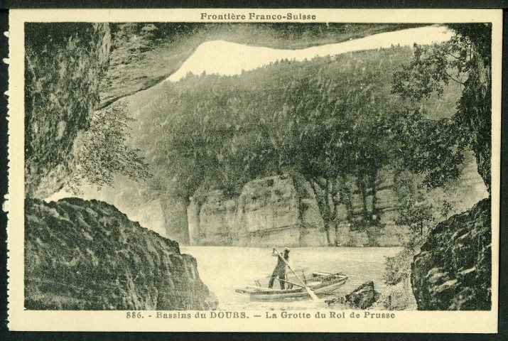 Bassins du Doubs, la grotte du Roi de Prusse