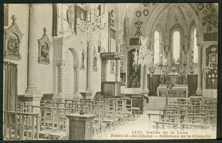 Intérieur de la chapelle