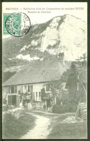 Habitation d'été de M. Reyer, compositeur de musique