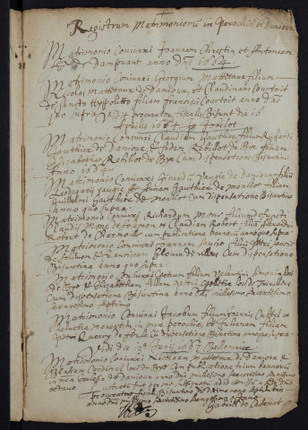 MS 1664-1684