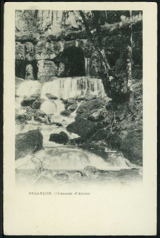 Besançon. Cascade d'Arcier