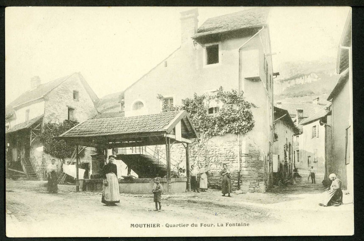 Quartier du Four, la fontaine