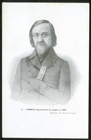 Sommier, représentant du peuple en 1848