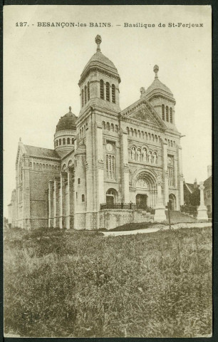 Basilique de Saint-Ferjeux, façade principale