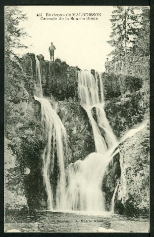 Cascade de la source Bleu