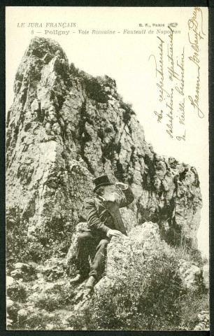 Voie romaine, fauteuil de Napoléon