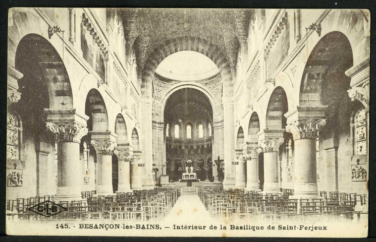 Basilique de Saint-Ferjeux, l'intérieur