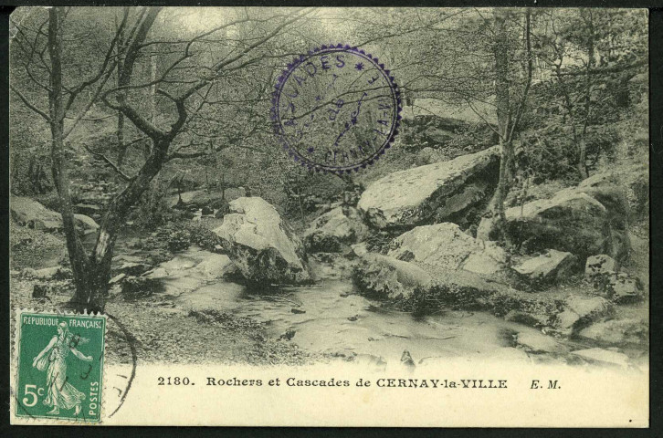 Rochers et cascades