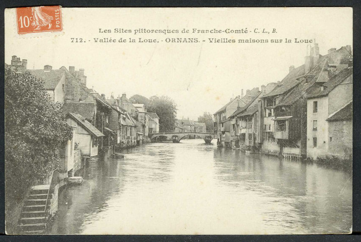 Vielles maisons sur la Loue