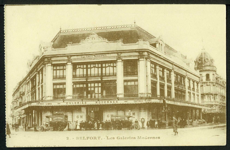 Les galeries modernes