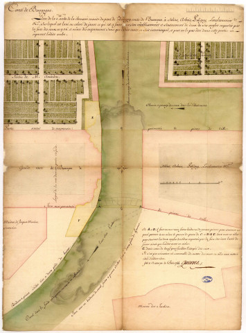 Pont de Quingey, première arche de la chaussée
