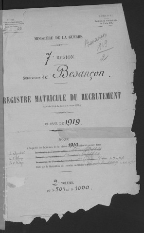 Volume 2, nos 501 à 1000