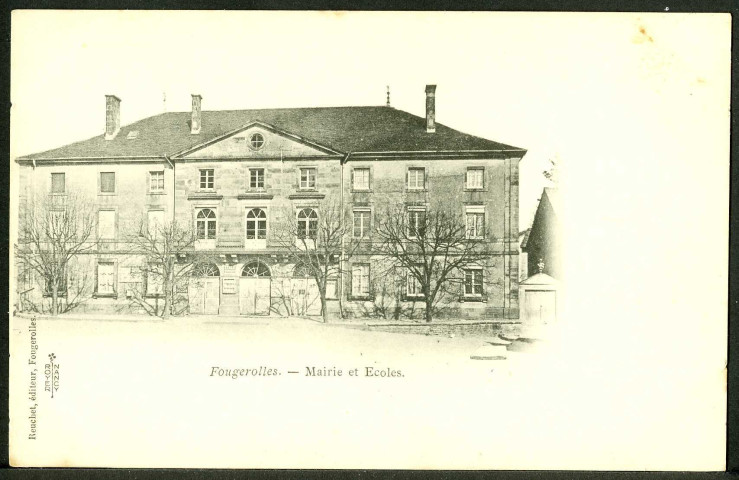 Mairie et écoles