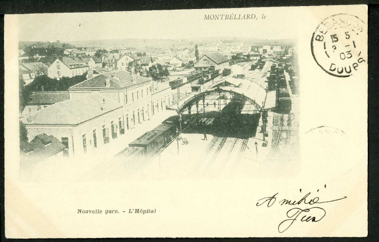 Nouvelle gare, l'hôpital
