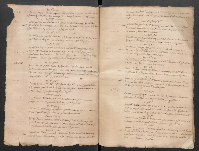 Minutes et répertoire