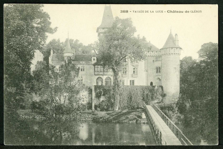 Vallée de la Loue, château de Cléron
