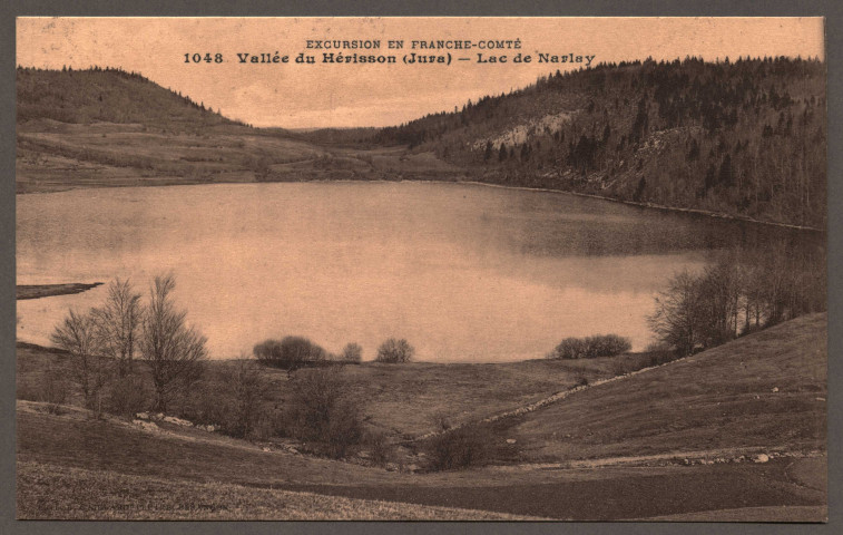 Vallée du Hérisson. Lac du Narlay