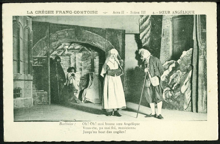 La crèche Franc-Comtoise, Soeur Angélique