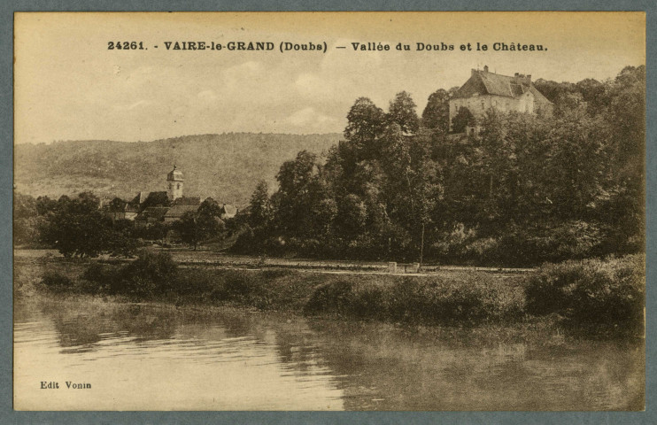 Vallée du Doubs et le château