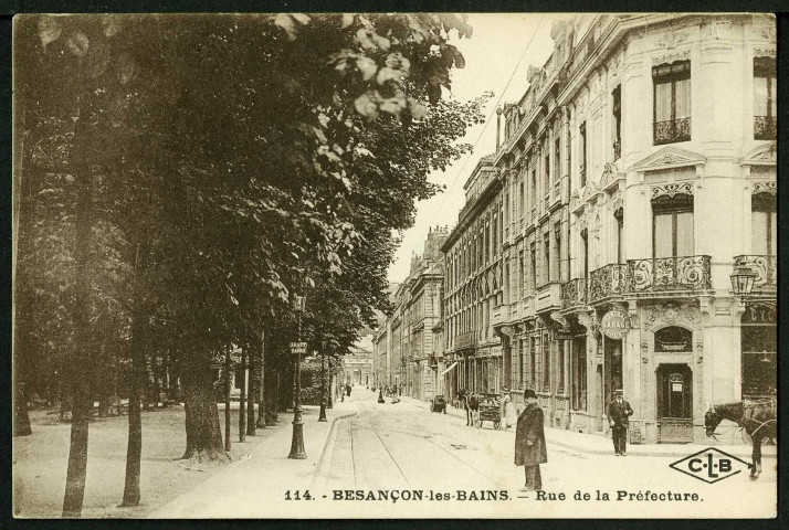 Vue de la rue de la Préfecture