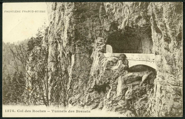 Col des Roches, tunnels des Brennets