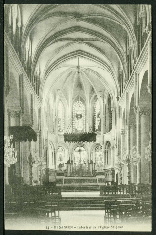 Intérieur de la cathédrale Saint-Jean