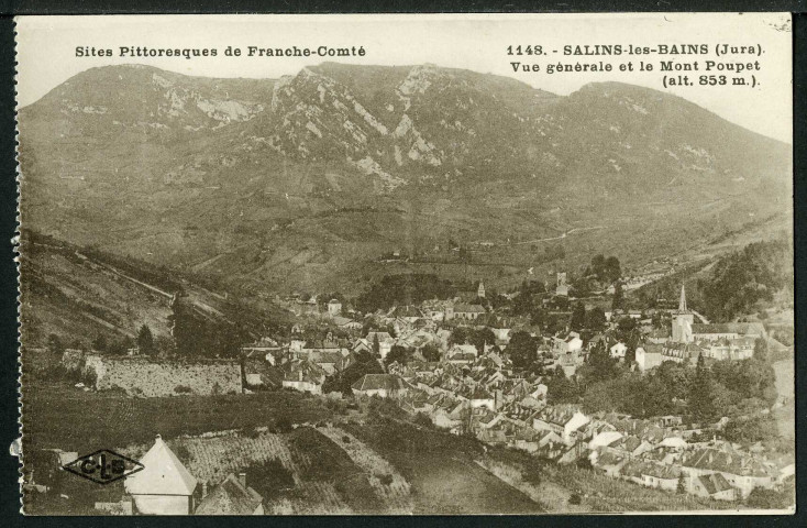 Vue générale et mont Poupet