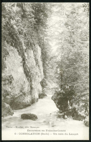 Vallée du Lonçot, source du Lonçot