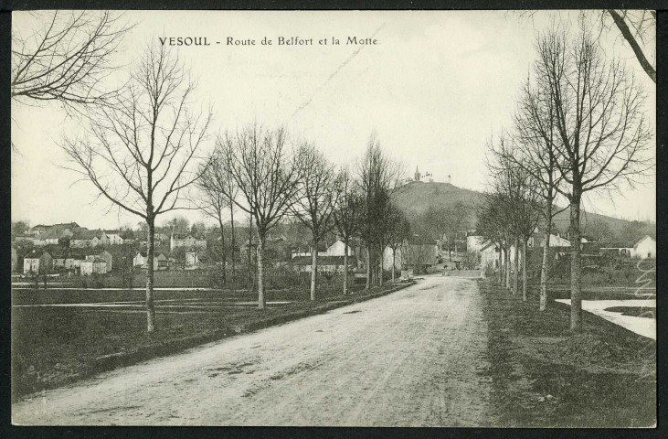 Route de Belfort et la Motte