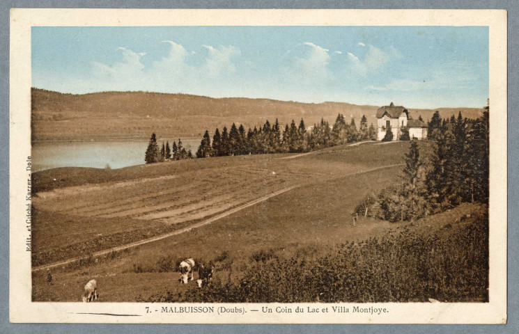 Un coin du Lac et Villa Montjoye