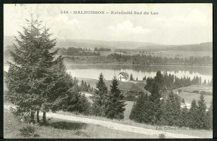 Extrémité sud du lac