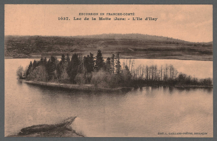 Lac de la Motte - l'ile d'Ilay