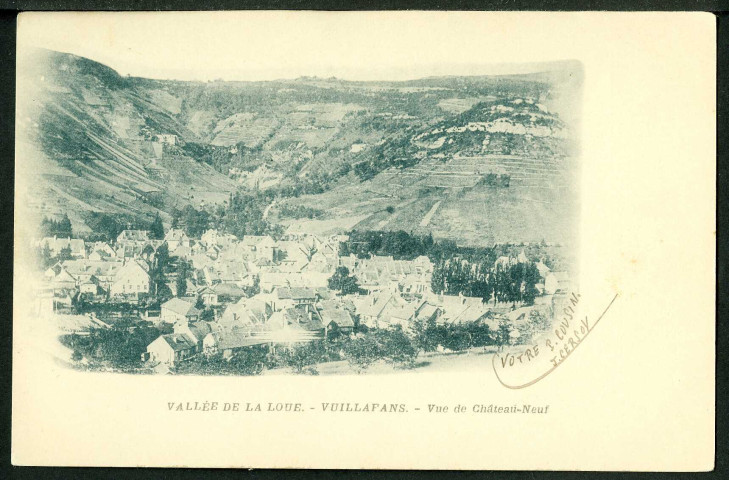 Vue générale depuis Châteauneuf