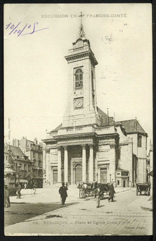 Place du 4 septembre et église Saint-Pierre