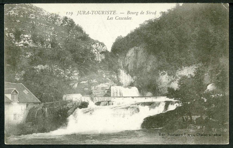 Bourg de Sirod. Les cascades