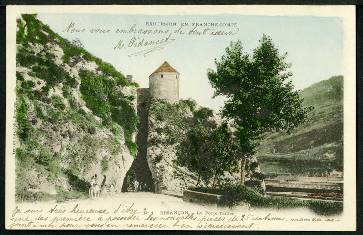 La porte Taillée, coté extérieur