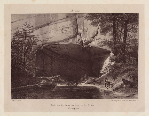 Grotte sur les bassins du Doubs