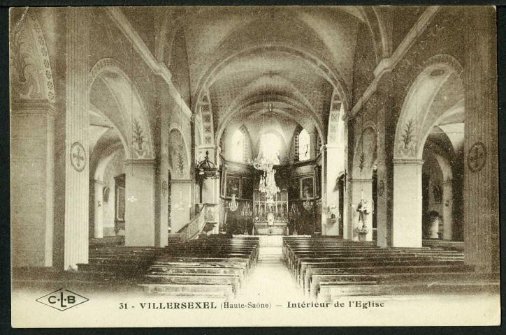 Intérieur de l'église
