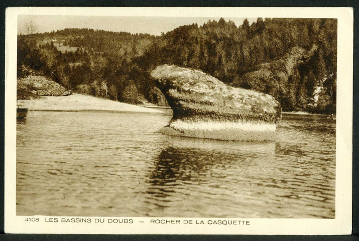 Bassins du Doubs. Rocher de Casquette