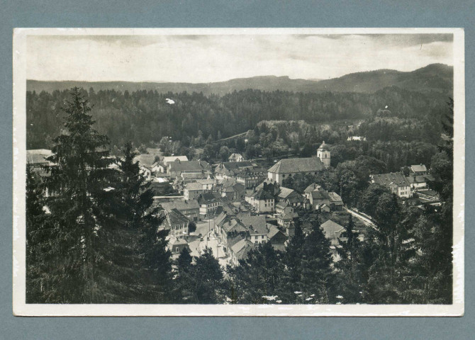 Vue prise de Montjoie